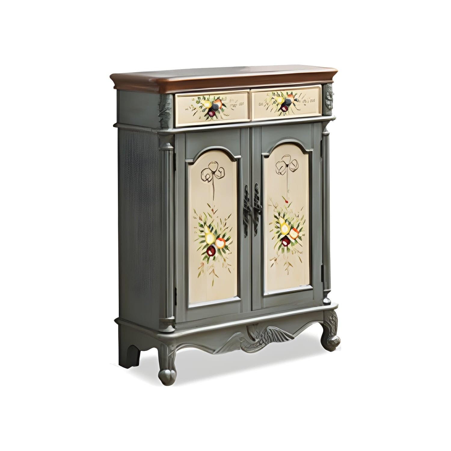 Glam Style Wood Sideboard with Drawers Dining Server for Kitchen - image 3