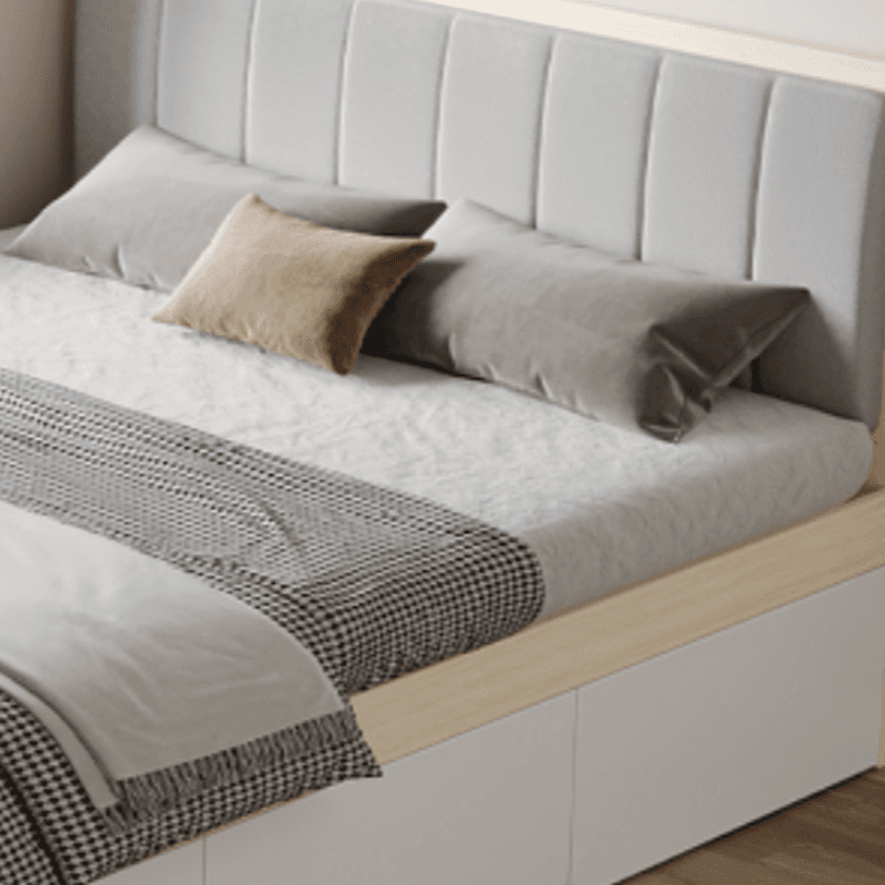 Solid Color Storage Included with 2 Drawers for Bedroom - image 3