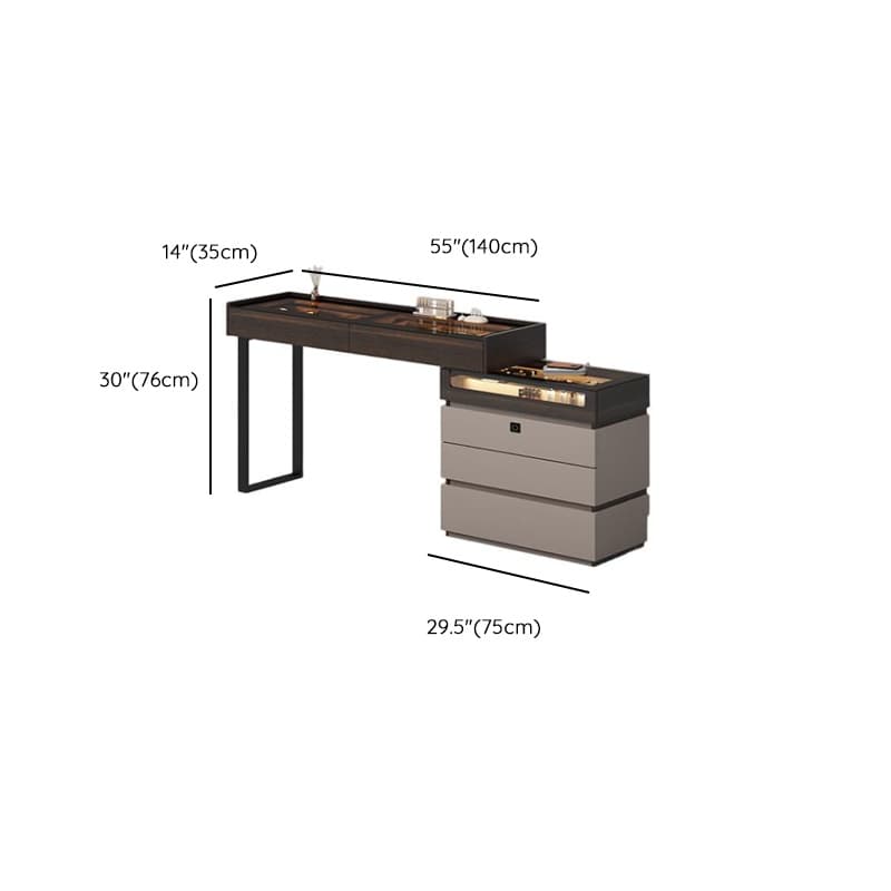 Multi-Purpose Vanity Set with Lighting, Scalable Telescopic Feature, Push-Pull, 2-in-1 Functionality, Adjustable Touch and Brightness - image 17