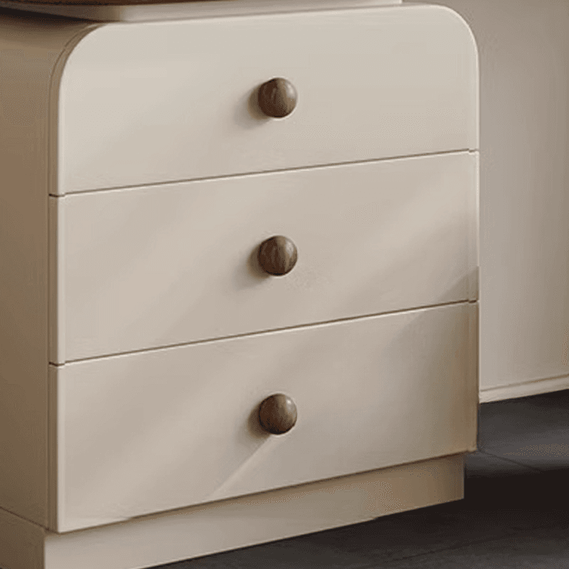 Modish Large Vanity Set/Makeup Vanity with Laminate Table Top, White Finish, 3 Drawers, Mirror Lights, and Scalable Design - image 9