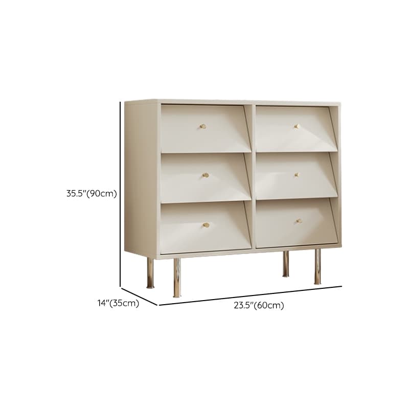 Chalk Casual Raw Wood Semainier for Sleeping Quarters with 9 Drawers/6 Drawers Horizontal/Vertical - image 16