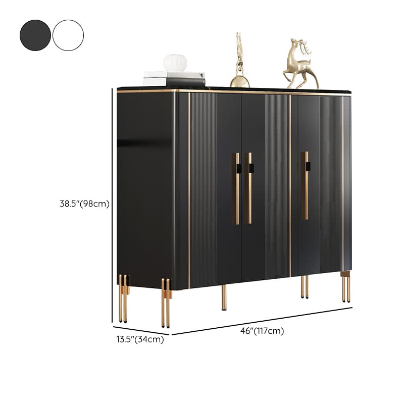 Luxurious Unattached Accent Cabinet with Moisture-proof Reclaimed Wood - image 16