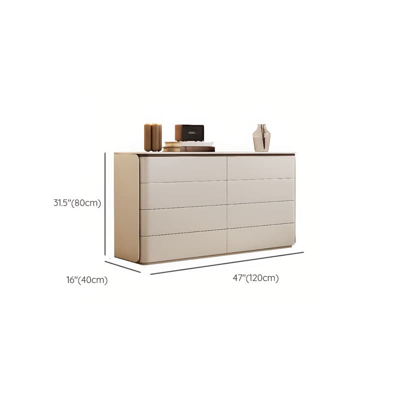 Contemporary Lumber Horizontal/Vertical Double Dresser/Bachelor Chest with 8 Drawers/5 Drawers/3 Drawers - image 21