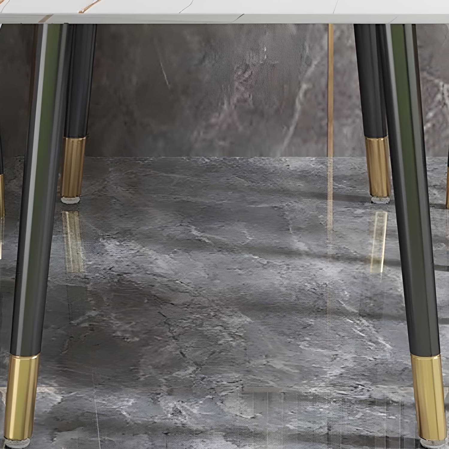 Simplicity Furniture Rectangle Stone Dining Room Table for Dining Room - image 12