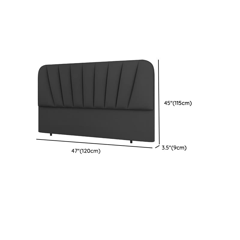 Simplistic Style Panel Headboard in Natural Wood with No Distressing, Rectangular Shape for Queen/Full/Twin XL Bed, Featuring Sponge Upholstery and Standard Height - image 16