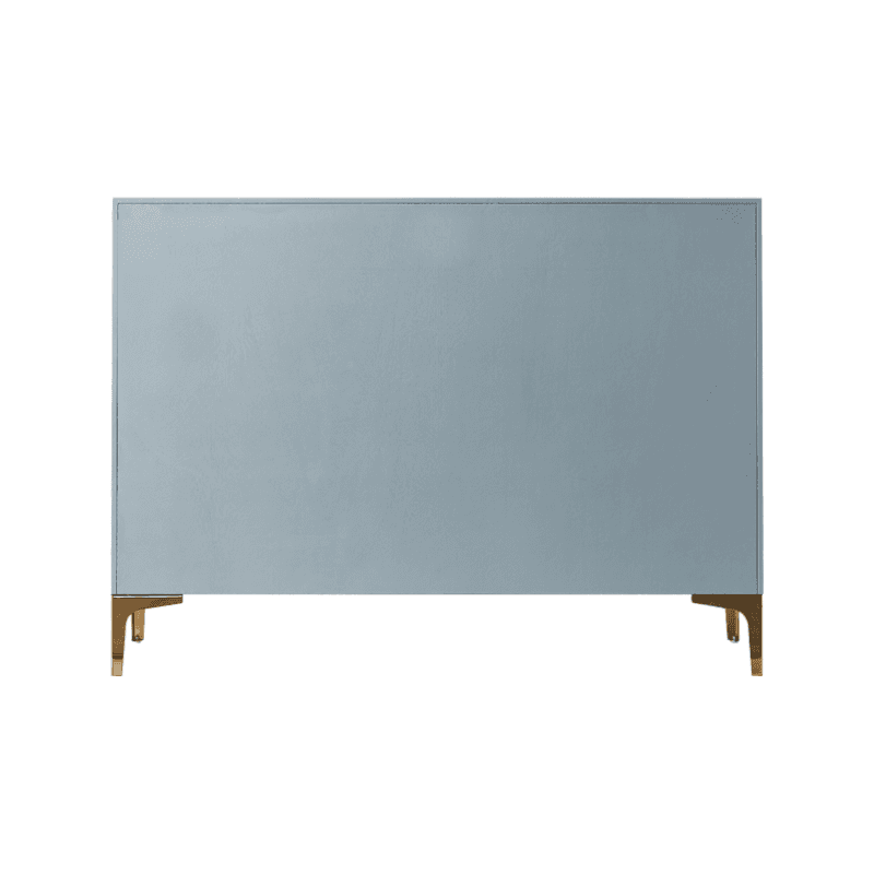 Glamorous Self-supporting Cerulean Accent Cabinet/Accent Chest for Drawing Room - image 11