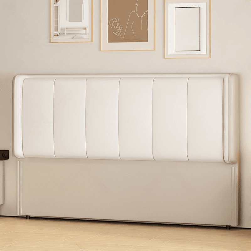 Art Deco Style Panel Headboard in Timber with No Distressing, Rectangle Shape for King/Queen/Full Bed, Featuring Sponge Upholstery and Standard Height - image 5