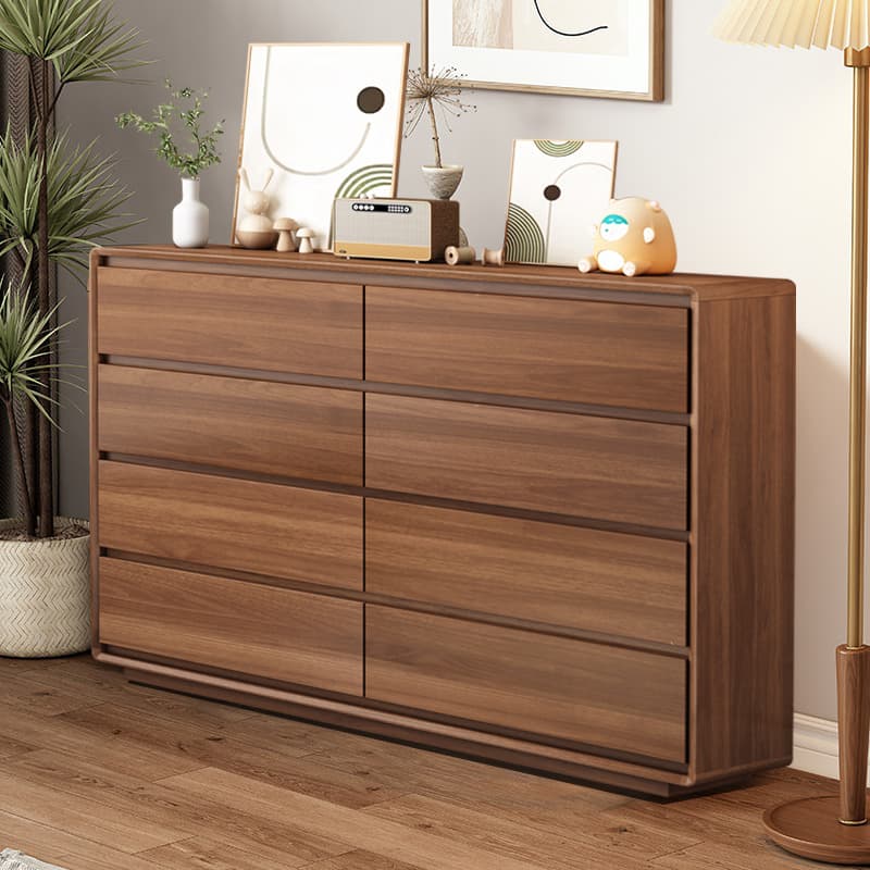 Simple Timber Console Dresser/Semainier/Bachelor Chest Horizontal/Vertical with 9 Drawers/6 Drawers/5 Drawers for Sleeping Quarters - image 3