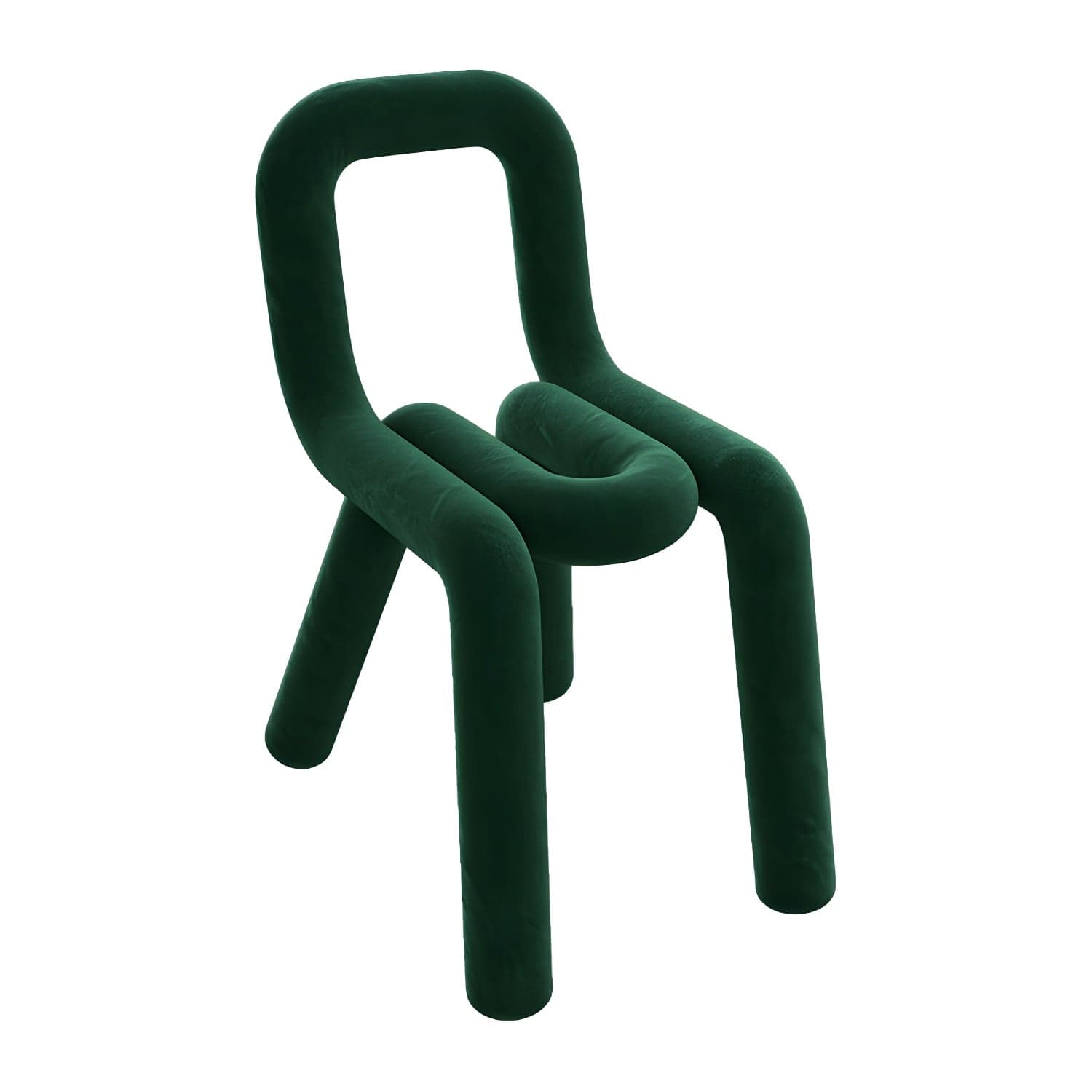 Contemporary Side Chair Velvet Open Back Dining Chair for Indoor - image 5