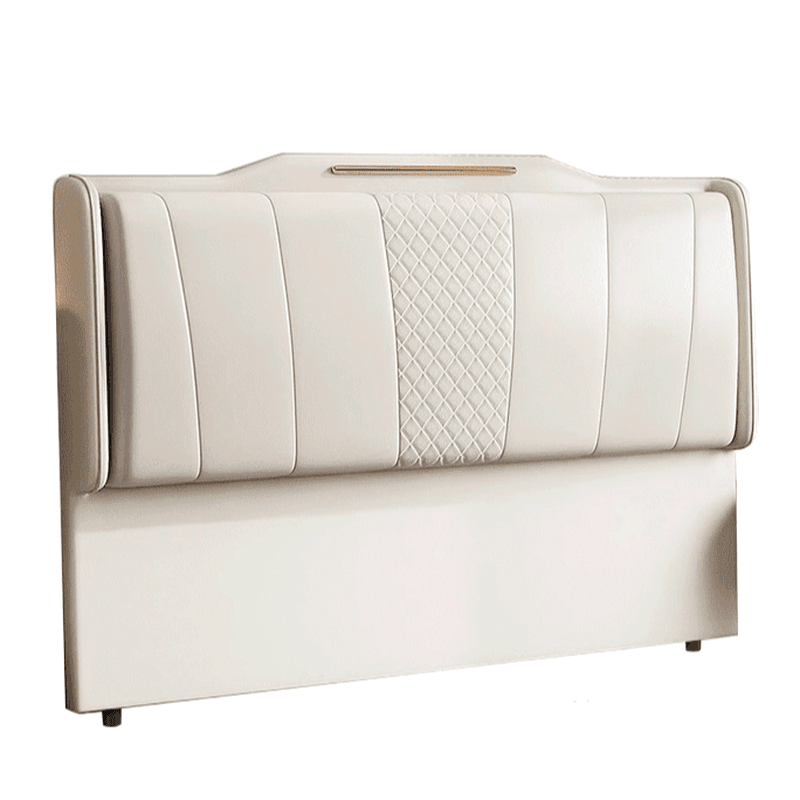 Art Deco Rectangular Wingback Timber Sponge headboard, With Legs, Size Full(54"W x 75"L), height Standard（36-55“） - image 11