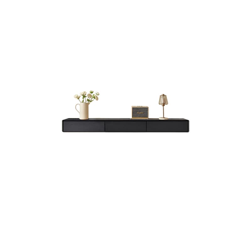 Contemporary Floating Wood TV Stand with 2-Drawer/4 Drawers and 2 Cabinets/1-Cabinet