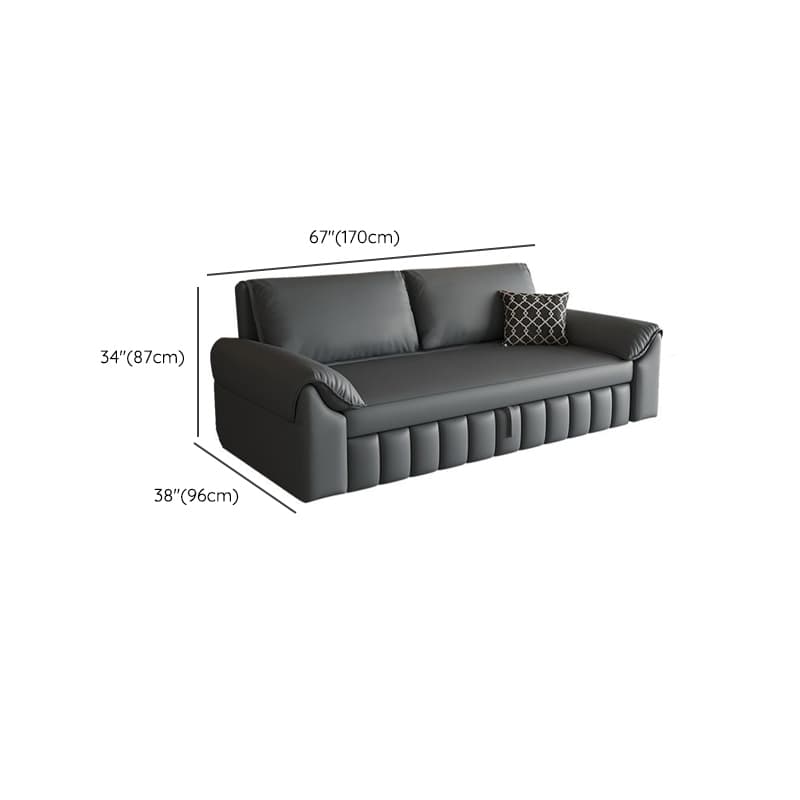 L-Shape/Straight Left Hand Facing/Horizontal Sofa Recliner/Convertible Sofa with Under-seat-storage - image 17