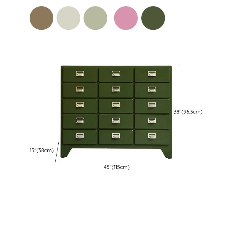Modern Metal Dresser with Soft-Close Drawers for Bedroom Organization - image 19