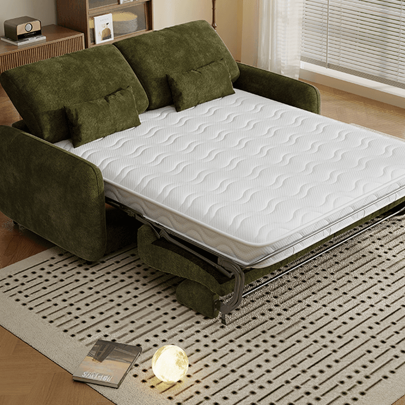 Modish Solid Color Scratch-durable Standard Sofa/Loveseat in Light Gray/Mocha/Off-White for 2-seater - image 6