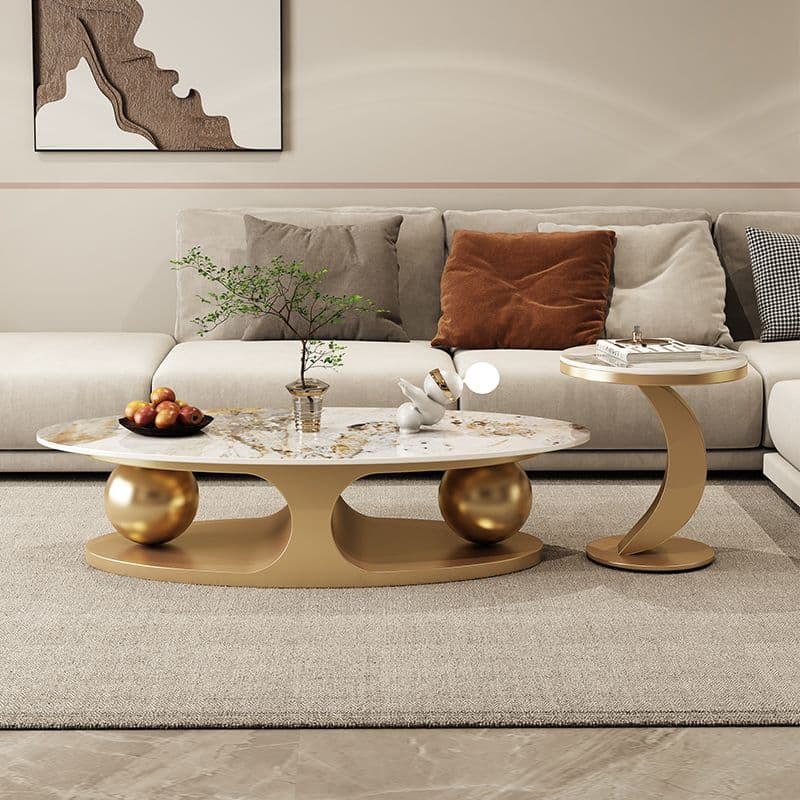 Nested Oblong Coffee Table Ideal for Small Spaces - image 4