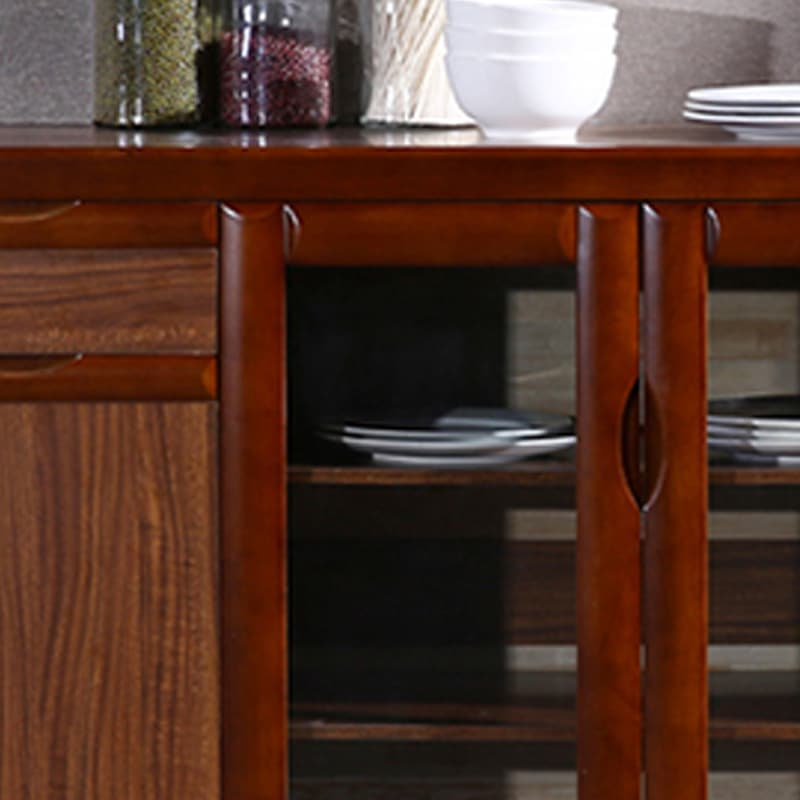 Vintage Style Wood Buffet Sideboard with Cabinets and Drawers - image 19