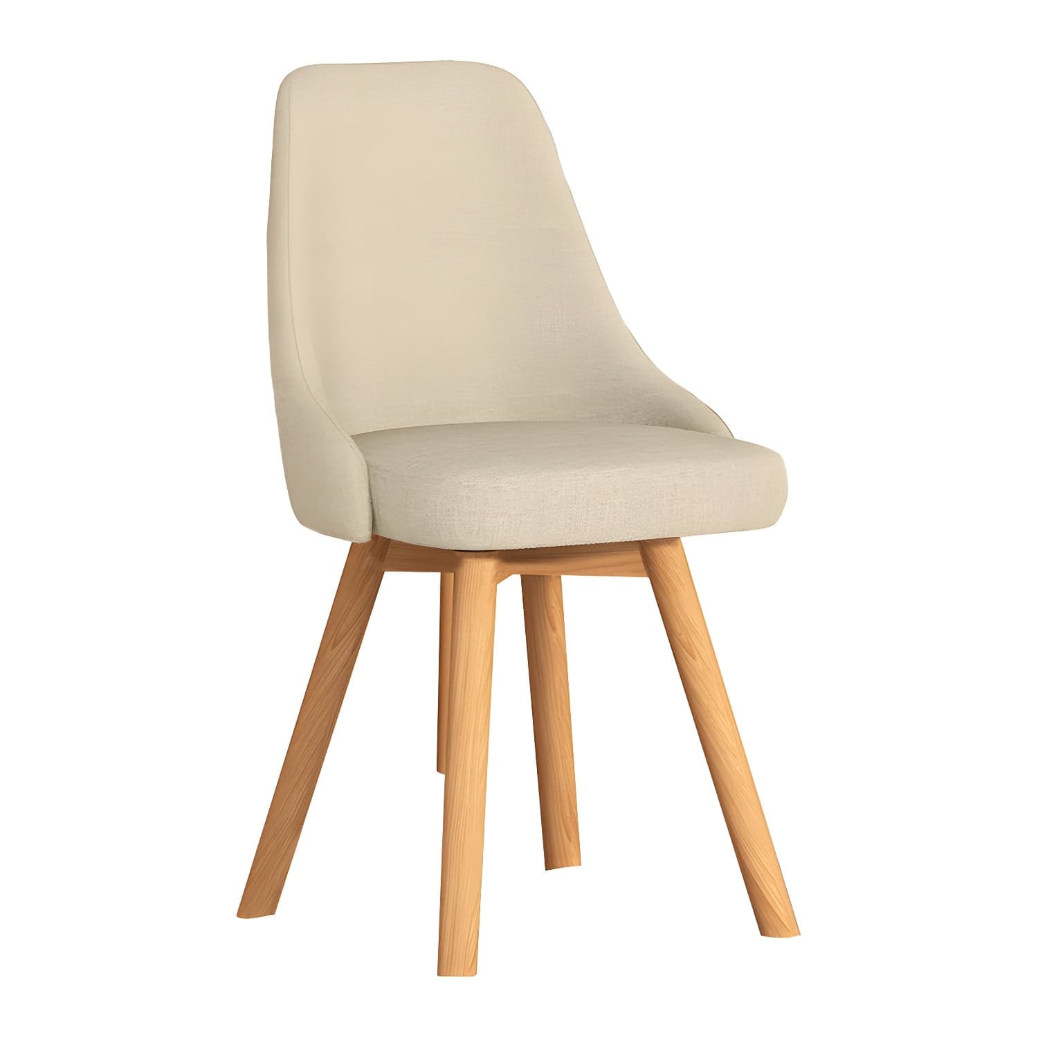 Solid Wood Dining Chair Modern Style Swivel Side Chair for Dining Room - image 7