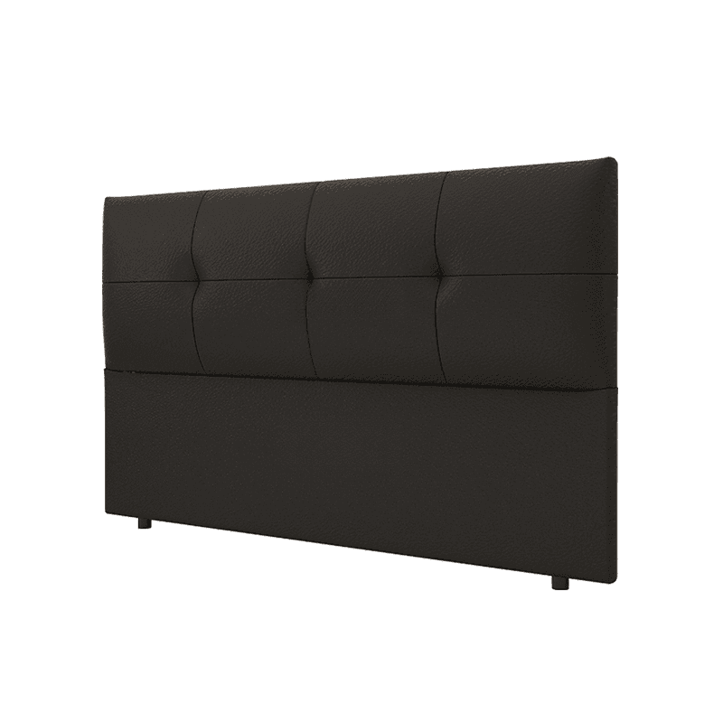Simplistic Panel Headboard with No Distressing, Piled Tufted Design, Rectangular Shape for Queen/Full/Twin XL Bed, Featuring Sponge Upholstery and Standard Height