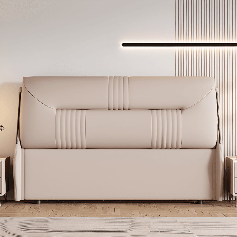 Contemporary Free-standing Standard King(76"W x 80"L)/Queen(60"W x 80"L)/Full(54"W x 75"L) Panel No Distressing With Legs in Lumber and Sponge - image 8