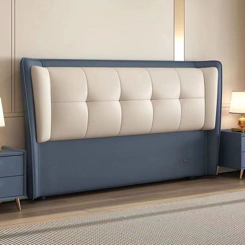 Modern Free-standing Standard King(76"W x 80"L)/Queen(60"W x 80"L)/Full(54"W x 75"L) Wingback No Distressing With Legs in Wood/ Upholstery and Decorative-stitched - image 6