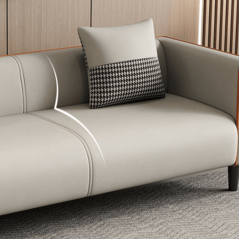 Trendy Water Resistant Standard Sofa/Loveseat with Pillow Back in Dark Gray/Dark Blue/Sage, Arm Included, 2 People/Seats 3/4-seater, 2 Pillows - image 14