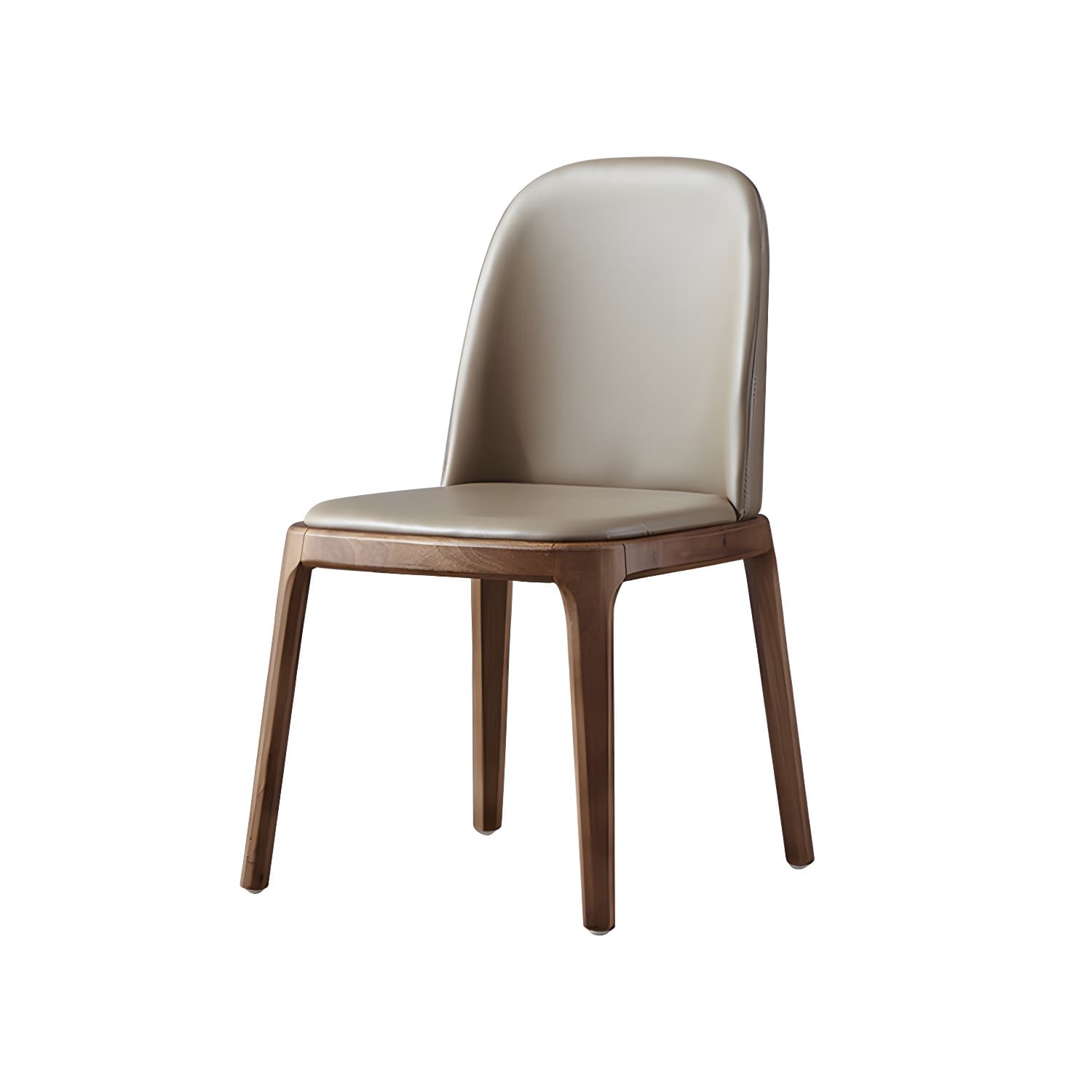 Industrial Home Leather Side Chair Matte Finish Parsons Dining Chair (Set of 2) - image 20