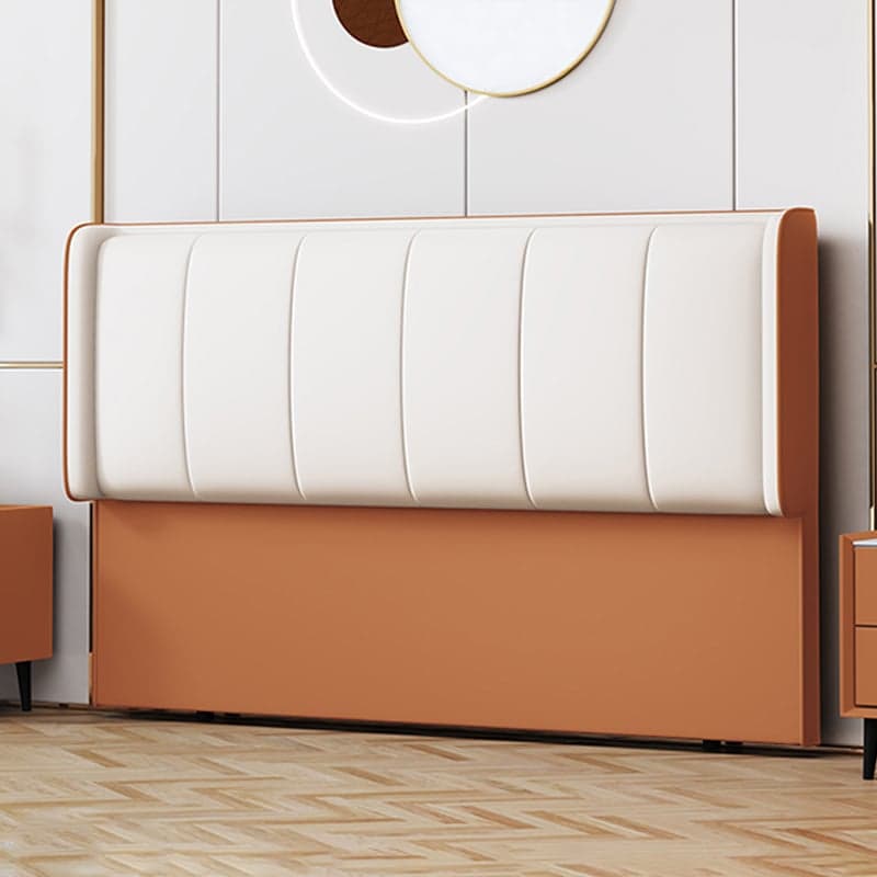 Trendy Panel Headboard in Natural Wood with No Distressing, Rectangle Shape for Twin XL/Full/Queen Bed, Featuring Sponge Upholstery Fill and Standard Height - image 7