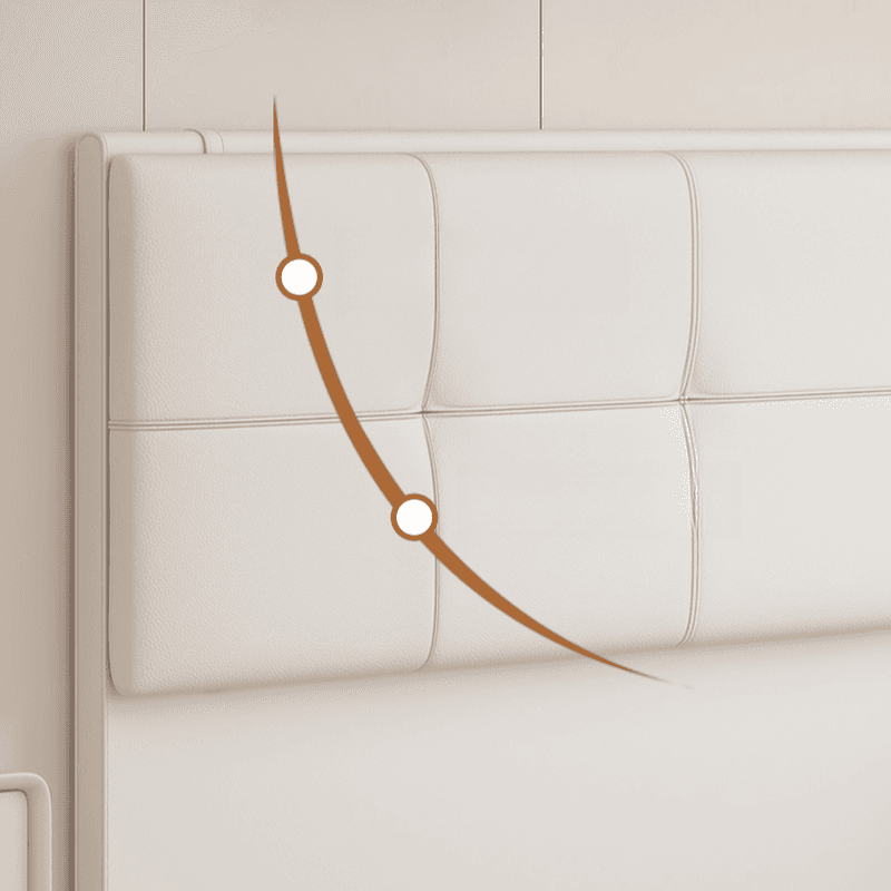 Modish Style Panel Headboard with No Distressing, Button-tufted Rectangle Design for Twin XL/King/Queen Bed, Featuring Sponge Upholstery Fill and Standard Height - image 9