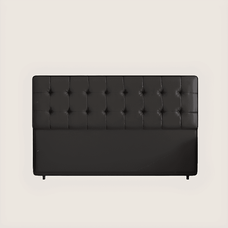 Minimalist Free-standing Standard Full(54"W x 75"L) Wood/ Upholstery Panel No Distressing With Legs and Stitch-tufted - image 10