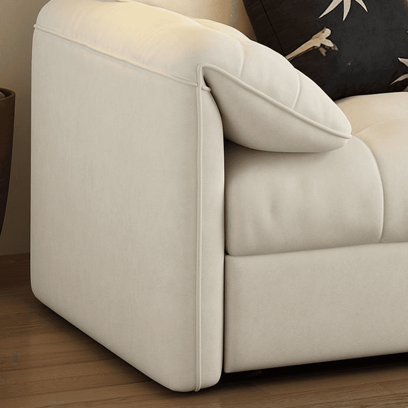 L-Shape/Straight White Sofa/Sofa Recliner with Under-seat Storage and Left/Horizontal Orientation - image 6