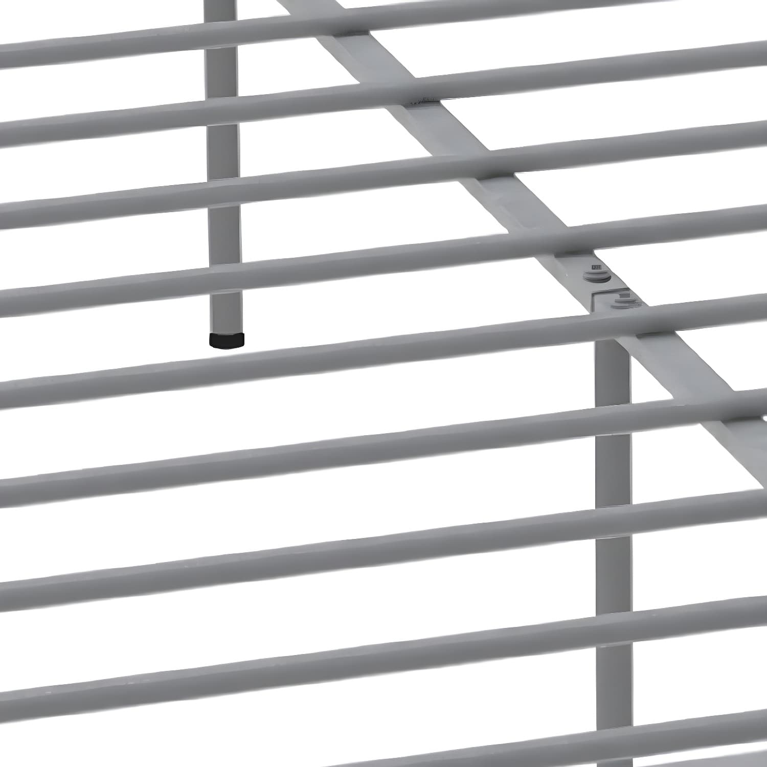 84.65 inch Wide Industial Bed Frame Metal Bed with Headboard - image 11