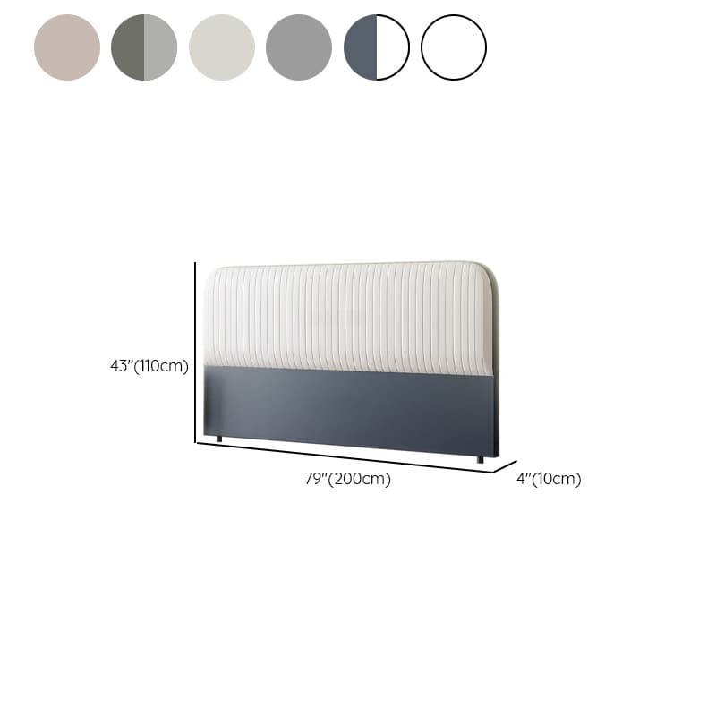 Standard（36-55“） Free-standing Standard Rectangle Full(54"W x 75"L)/Twin(38"W x 75"L) Panel Headboard With Legs, Sponge Filing and Lumber Frame - image 18