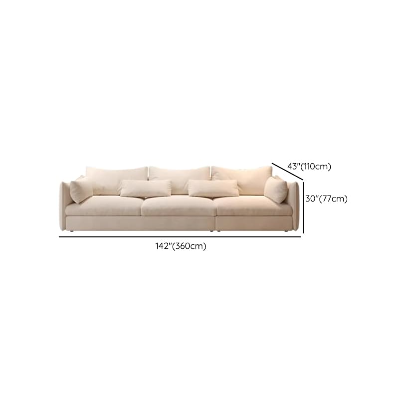 Straight/L-Shape Horizontal/Right Ink/White Sofa Couch/Sofa Recliner with Concealed Support for Drawing Room - image 18
