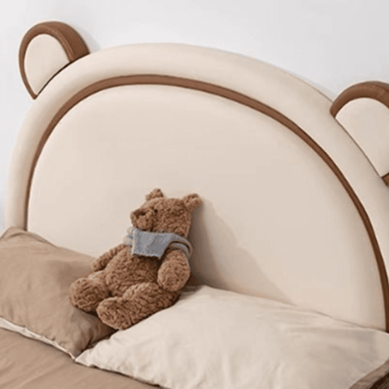 Minimalist Portman/Arched Wood Panel With Legs & Sponge Cushion for Full(54"W x 75"L)/King(76"W x 80"L)/Queen(60"W x 80"L) Bed, Standard（36-55“） - image 7