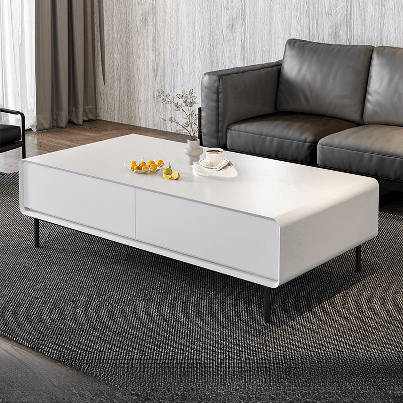 Parallelogram Plywood Board Game Coffee Table for Indoor Use - image 8
