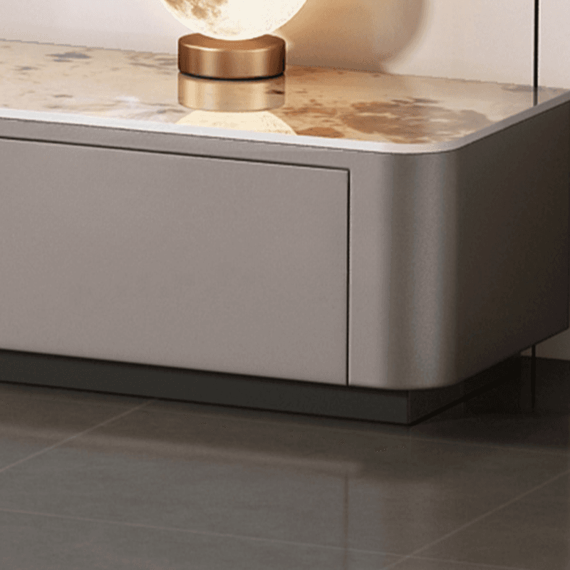 Deco Stone Rectangular TV Stand with Enclosed Storage & 4-Drawer/3 Drawers Parlor - image 12