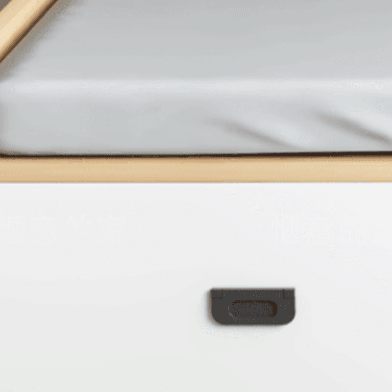 Solid Color Storage Included Bed with 3 Storage Boxes for Bedroom - image 7