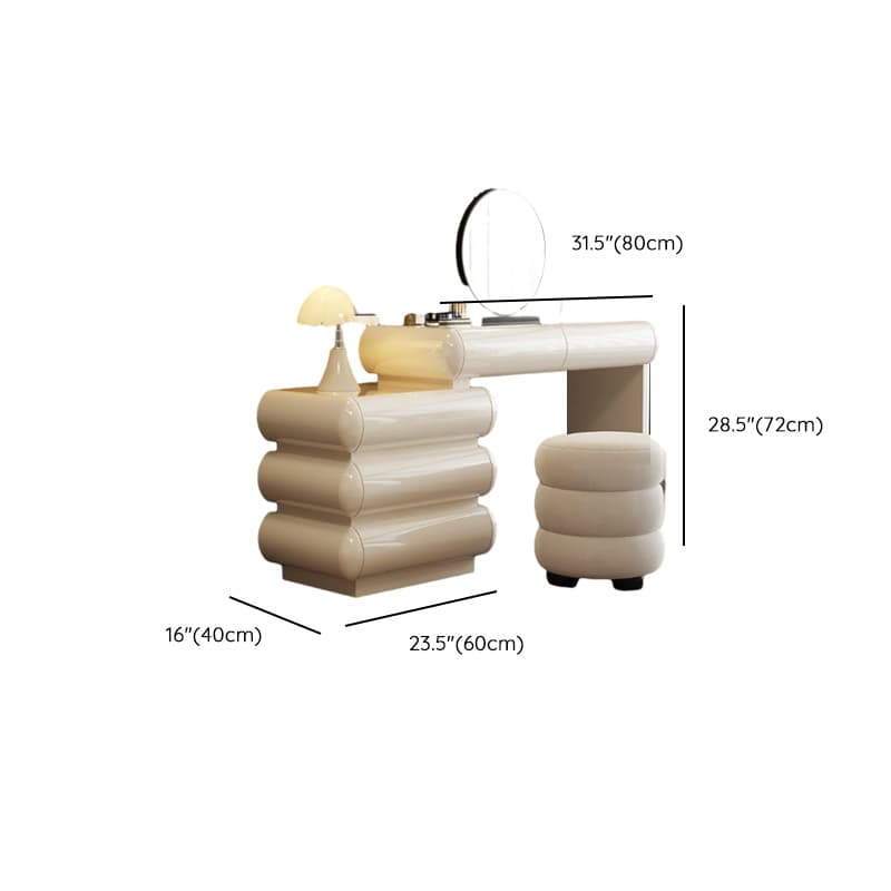 Multi-Purpose Vanity Set with Lighting, Scalable Telescopic, Push-Pull, 2-in-1 Functionality, Adjustable Touch, and Brightness - image 22
