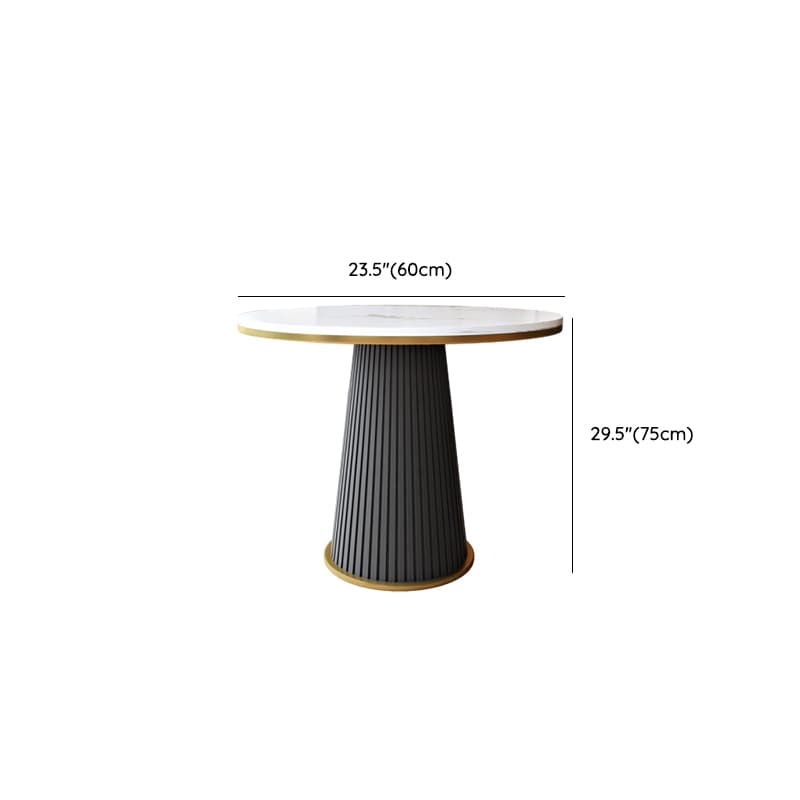 Modern Simple Style Dining Table Set with Padded Chair, Back Seat, and Arms - image 12
