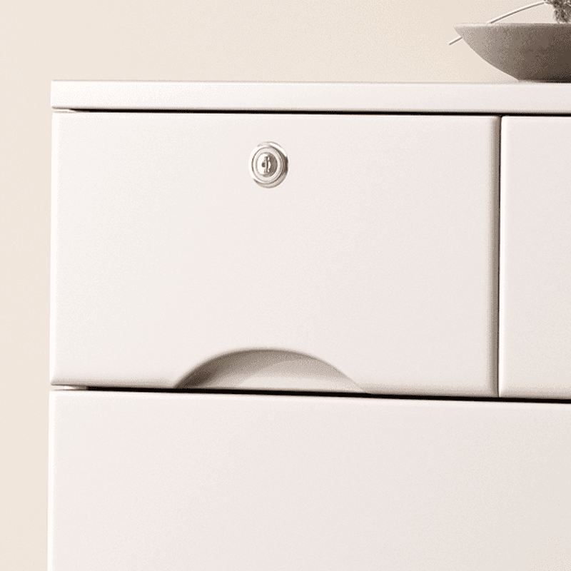 Light Gray Simple Cube Console Dresser for Parlor - image 5