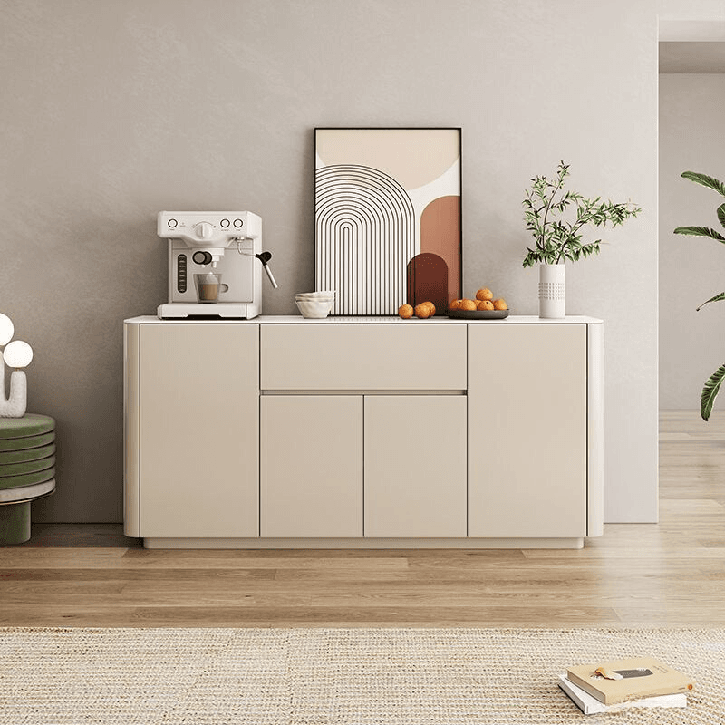 Standard/Wide Stone 3 Drawers/1 Drawer Hutch 1 Shelf 4 Doors/3 Doors/2 Doors Microwave Shelf Cabinet - image 4