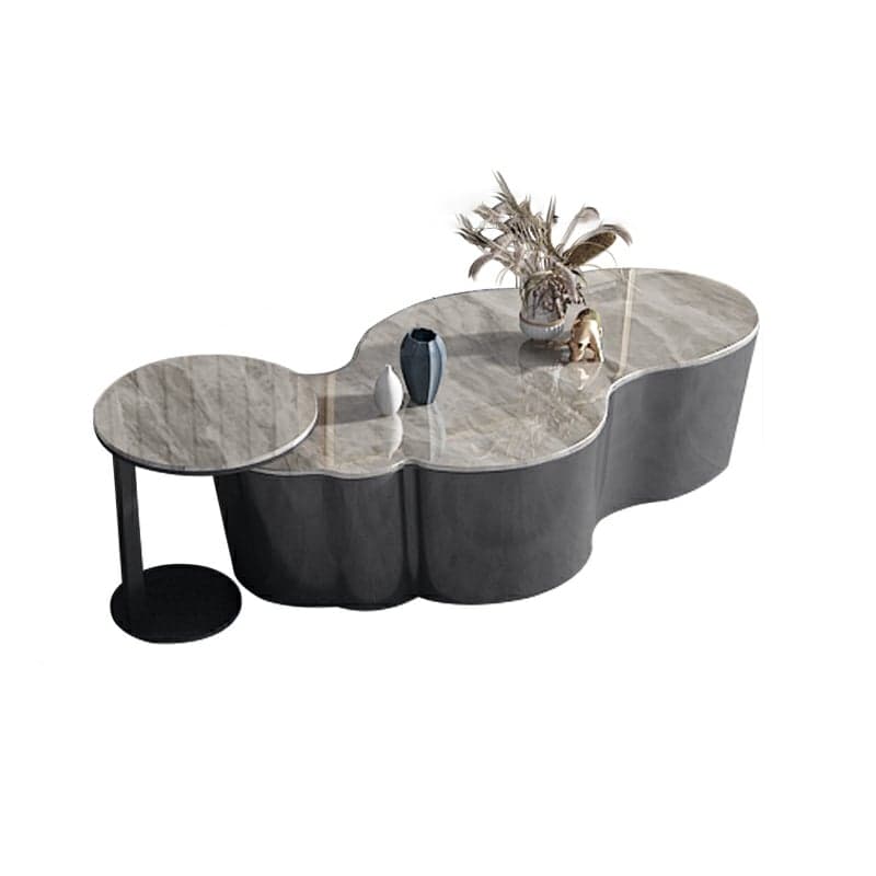 Modern Irregular Nested Board Game Coffee Table for Living Room - image 6