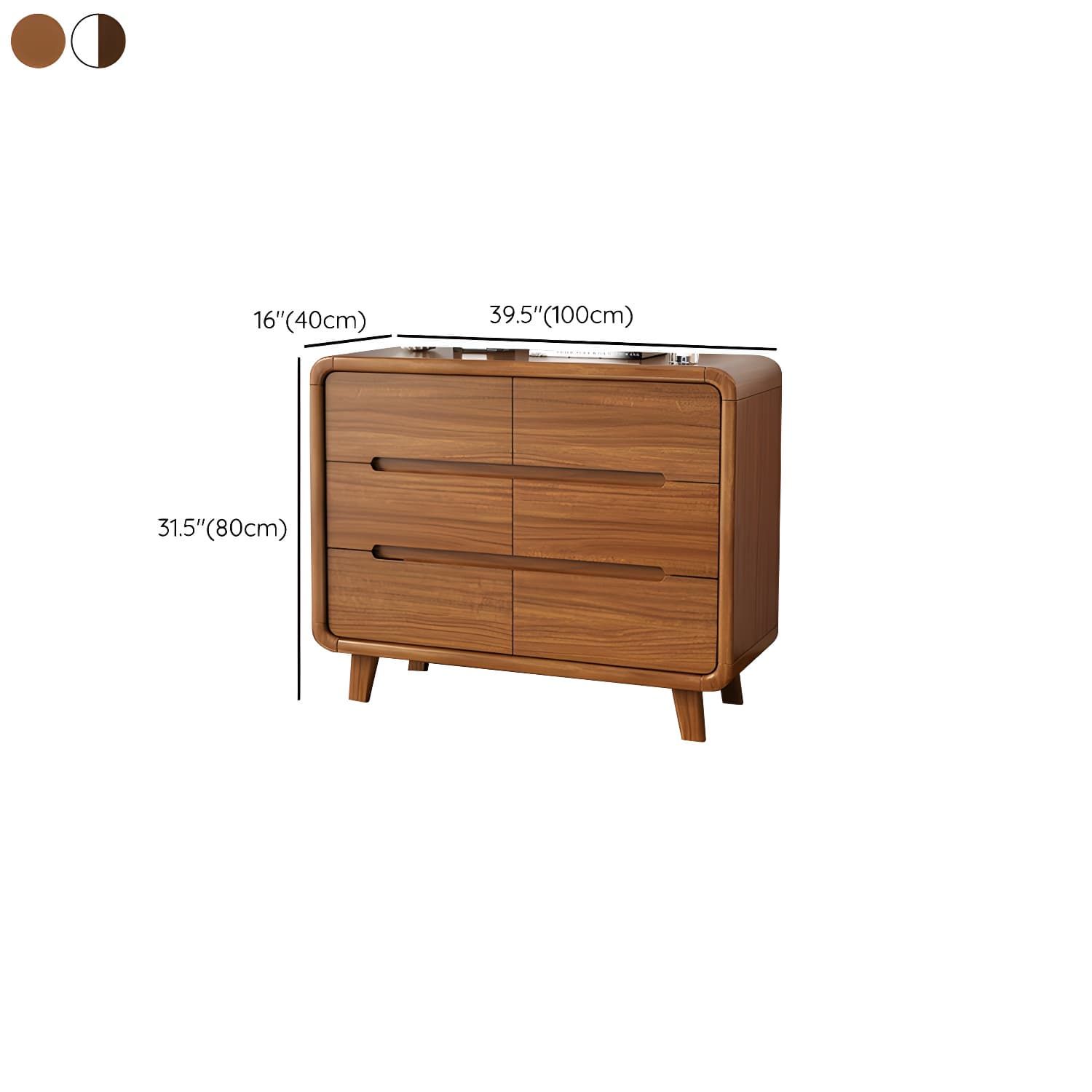 Traditional Wood Dressers with Drawers and Soft Close Glides - image 16