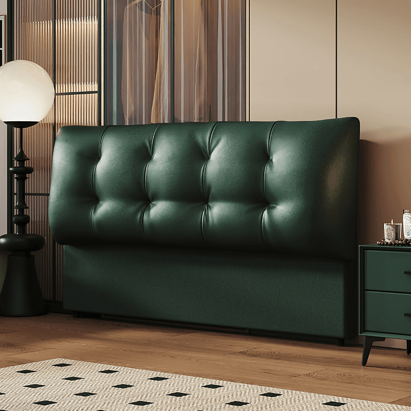 Modish No Distressing Button-tufted Panel Headboard with Rectangle Shape for King/Queen/Full Bed, Featuring Sponge Upholstery Fill and Standard Height - image 3