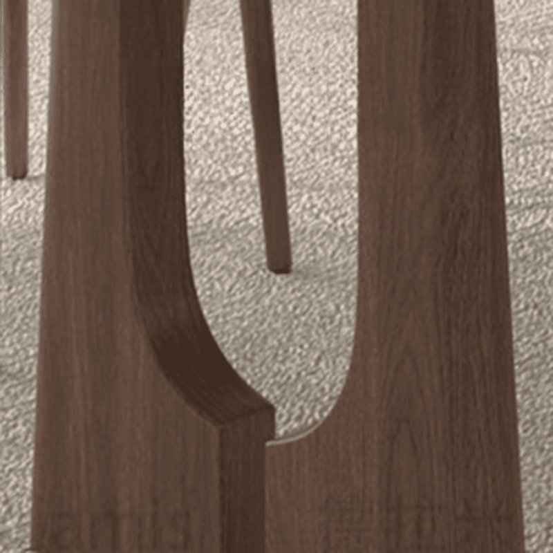 Dining Table Set with Slate Two-sided Pedestal, Upholstered Back, Fixed Table, Padded Chair, and White Top - image 6