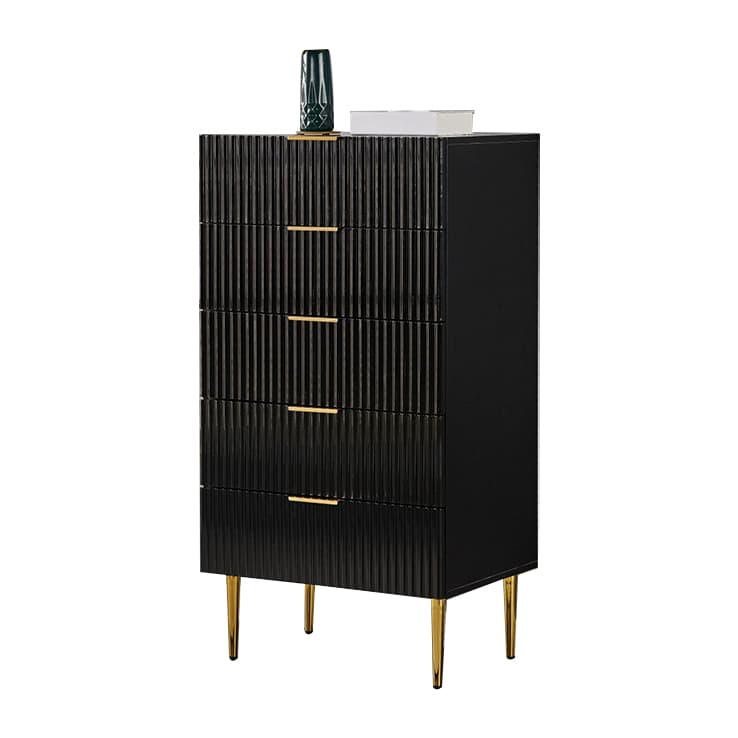 Stylish Wood Nightstand With Drawer Organization, 4 Drawers /5 Drawers - image 9