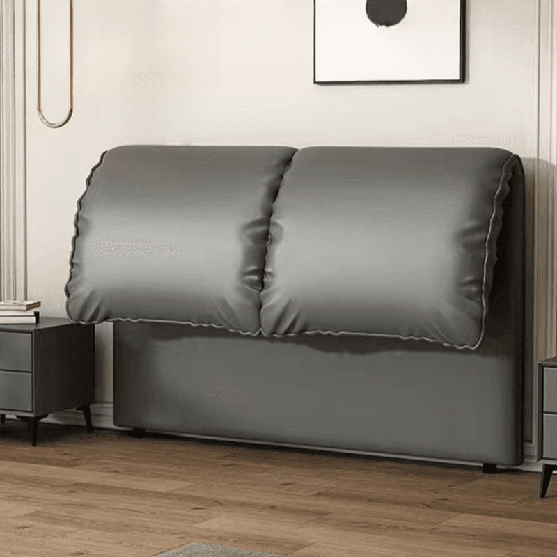 Art Deco Style Panel Headboard in Pine Wood with No Distressing, Rectangle Shape for Full/Queen/Twin XL Bed, Cotton Upholstery, Standard Height - image 11