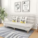 Color Gray/White Striped