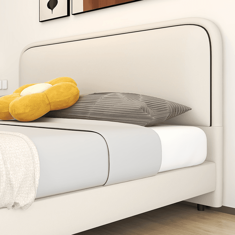 Simplistic Style Panel Headboard in Lumber with No Distressing, Rectangular Shape for Queen/Full/Twin XL Bed, Featuring Sponge Upholstery and Standard Height - image 10