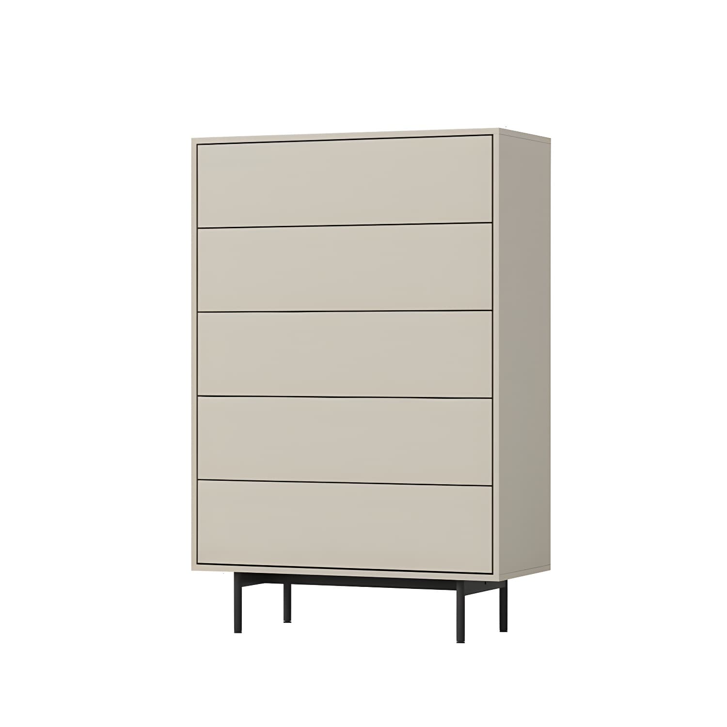 9.37"/47.24" Tall Wooden Chest, Rectangle Accent Chest with Drawers - image 15